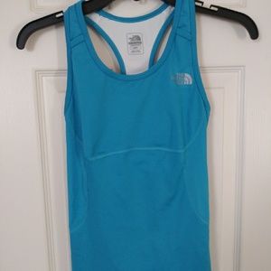 THE NORTH FACE RACERBACK TANK WITH BRA